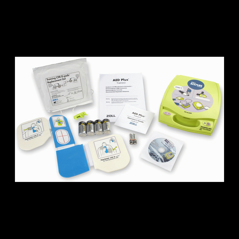 Zoll AED Plus Trainer 2 Unit with Wireless Remote 8008005001 Training