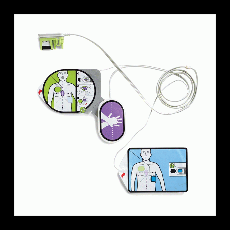 8900-000280-01 Zoll CPR Uni-padz Universal Electrodes  Zoll AED 3