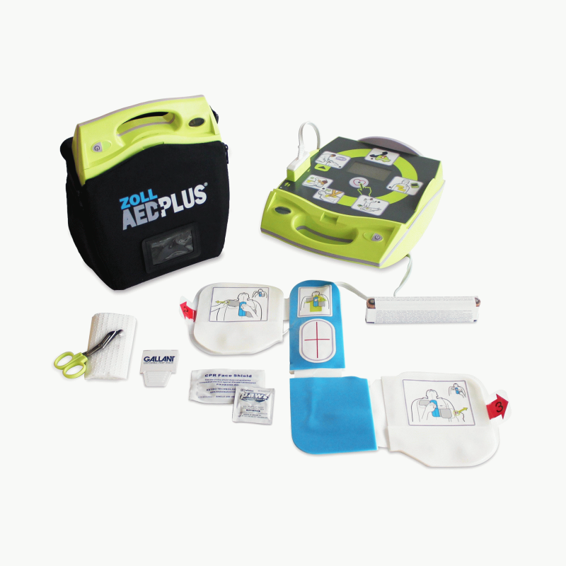 Zoll AED Plus Defibrillator with PlusTrac Pro 800000401101 AED Units AEDs