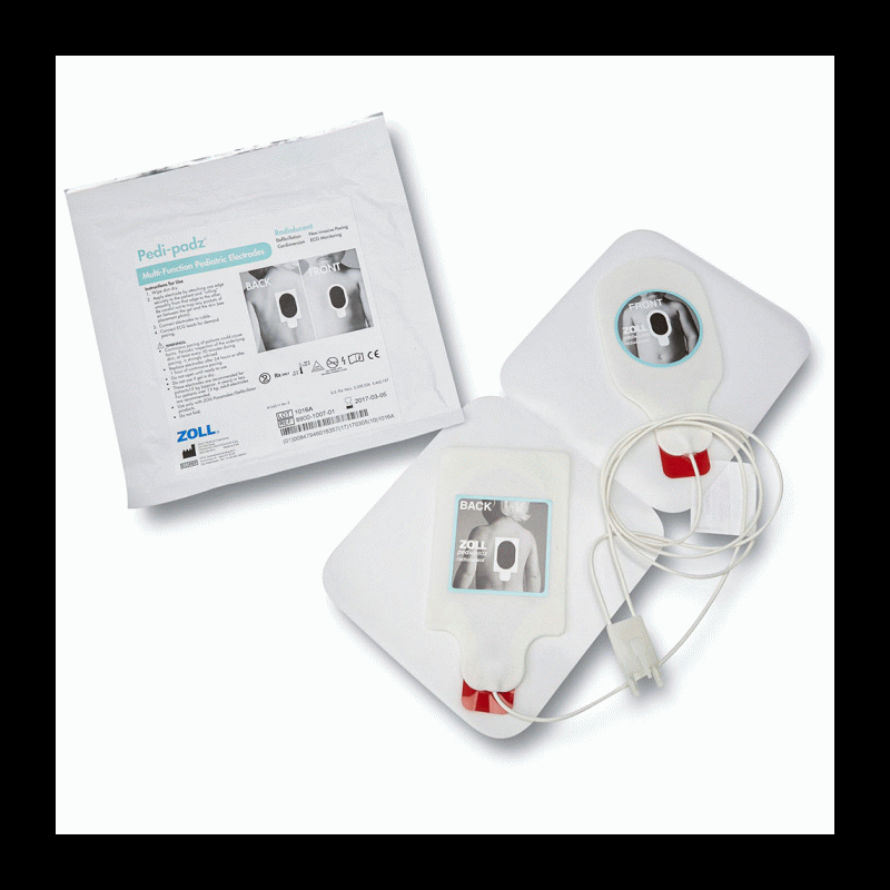 8900-1007-01 Zoll Pedi-Padz Radiolucent Electrode  