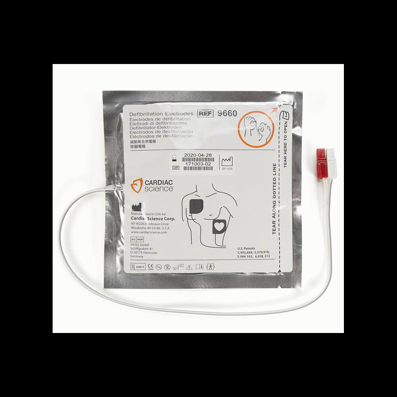 Zoll Polarized Defibrillator Pad Powerheart G3 Pro AED 9660001