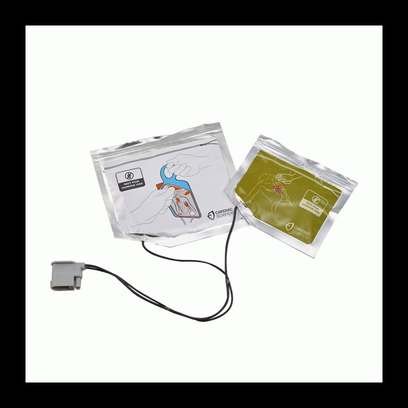 XTRPAD005A Cardiac Science Adult Training Pads ICPR Powerheart G5