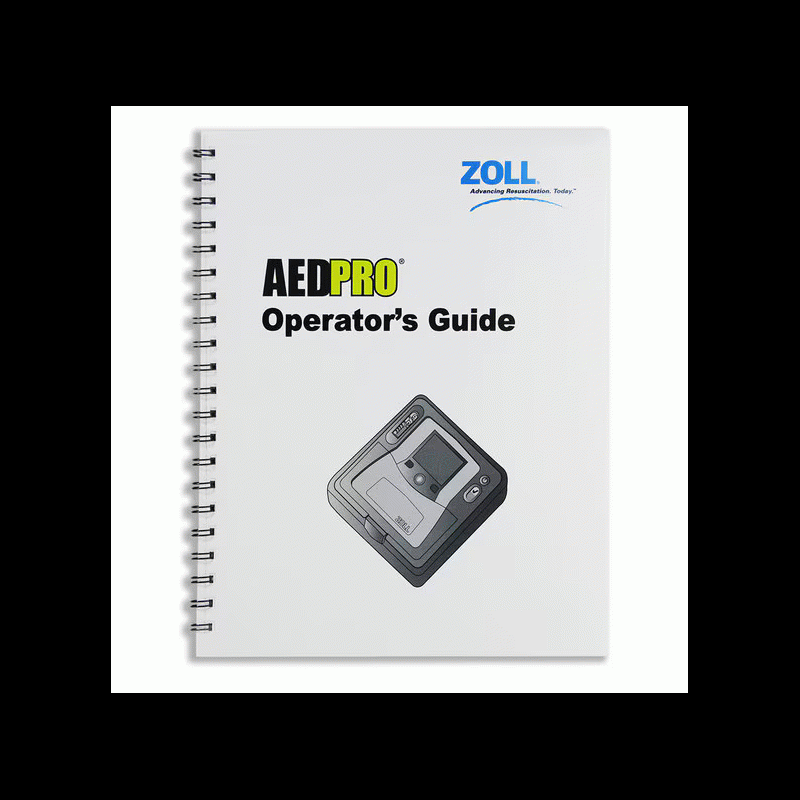 Zoll Replacement Operator Guide 9650035001 Manuals AED Accessories