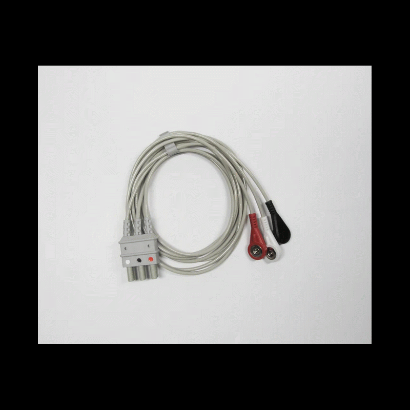 3 Lead ECG Cable (Snap Type) BWIRESA Cables Accessories
