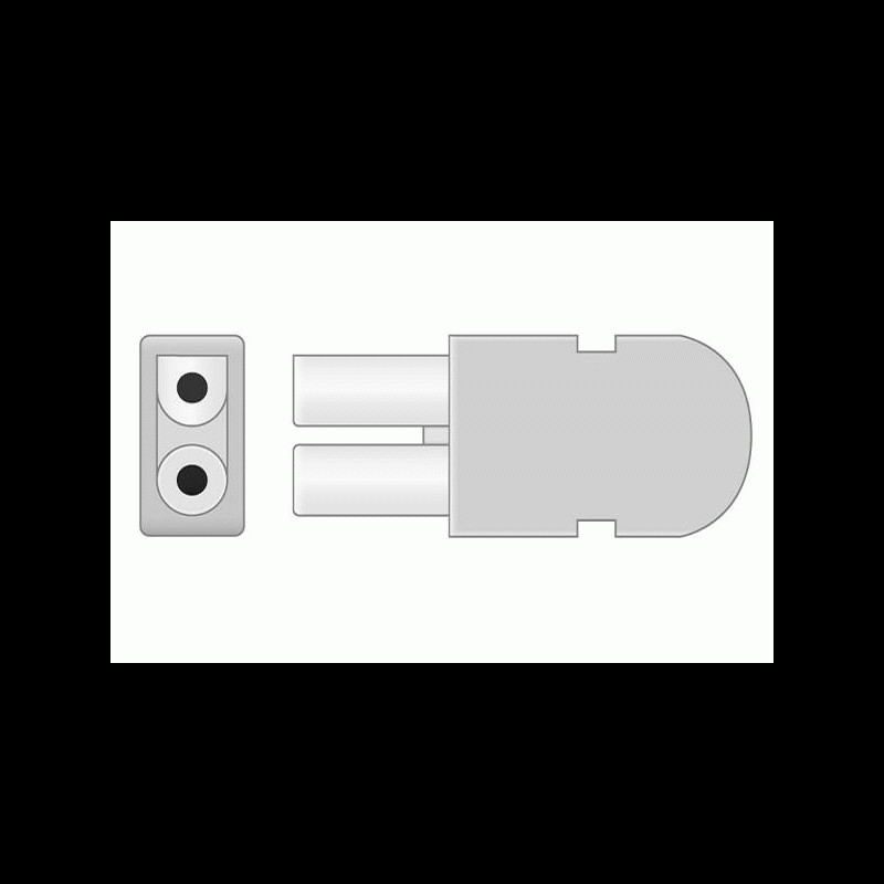LQB10-LP0 GE Compatible Healthcare Marquette EKG Leadwire 10 Leads Pinch Grabber 