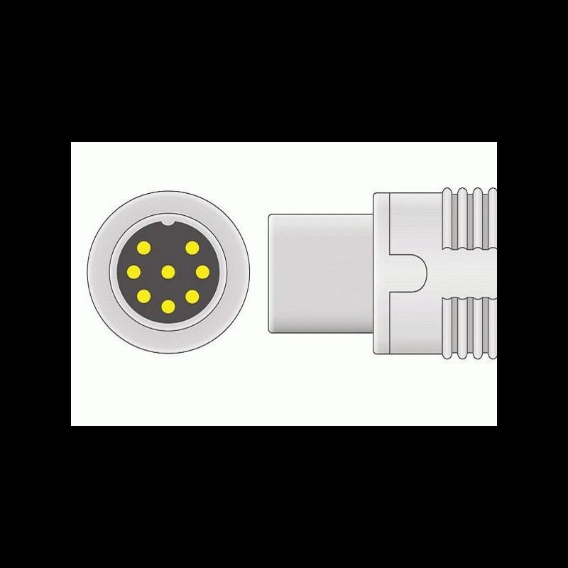 008-0692-02 Welch Allyn Compatible SpO2 Adapter Cable  