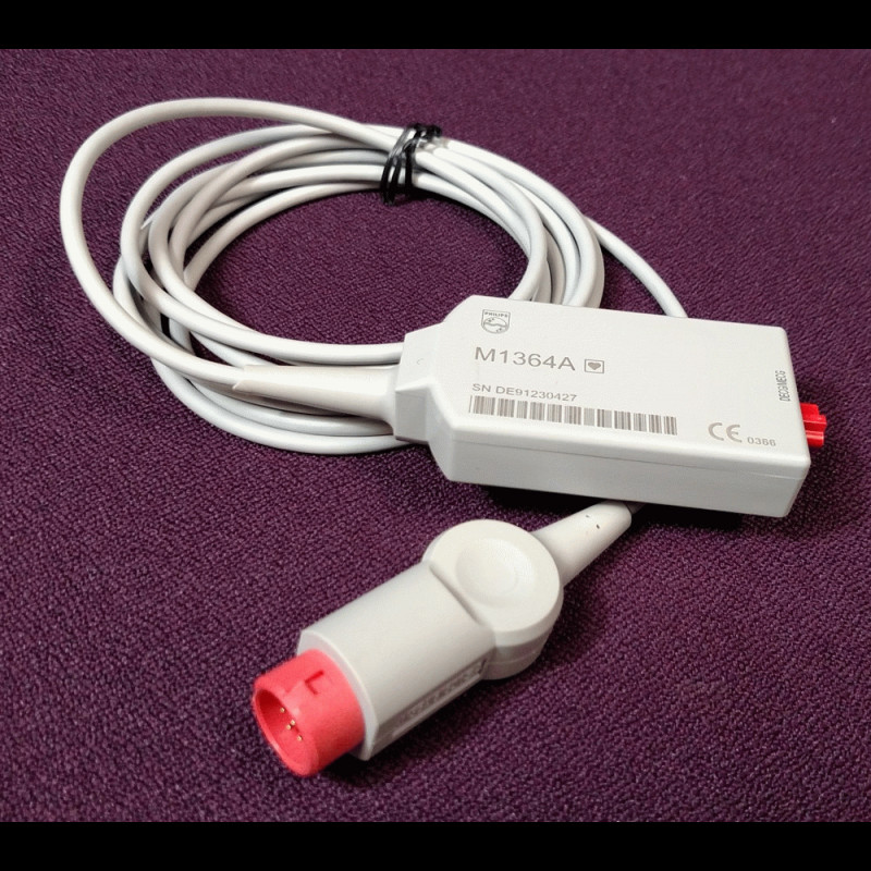 M1364A Philips M1364A Fetal Maternal ECG Patient Module M1364A Philips M1364A Fetal Maternal ECG Patient Module