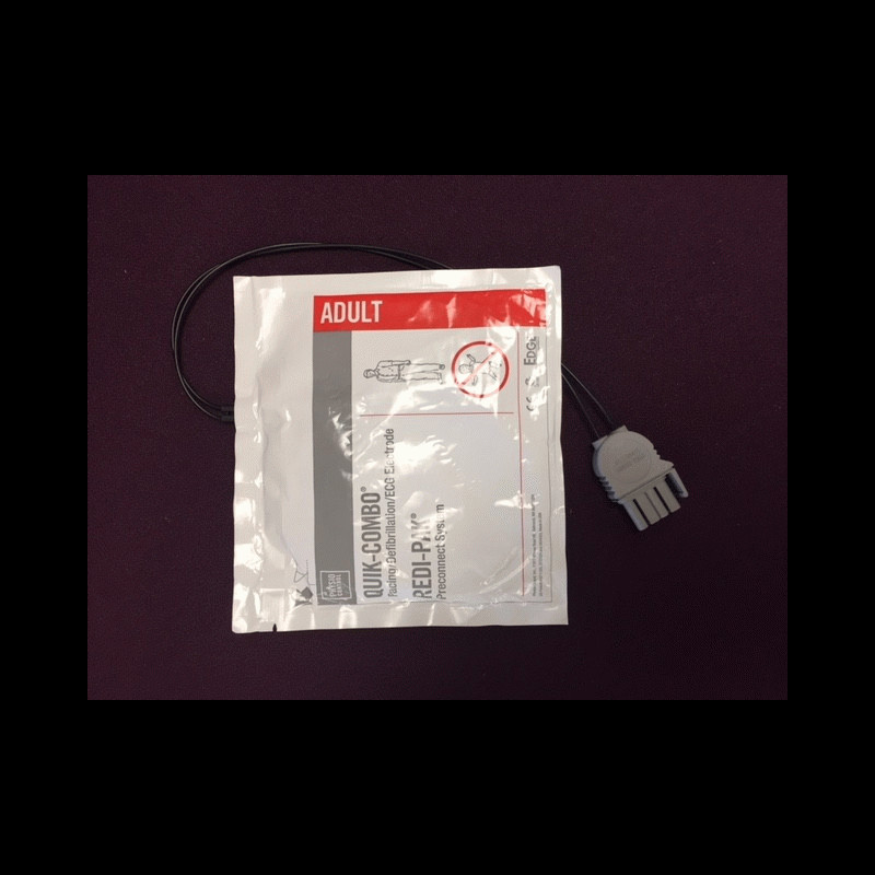 Physio Control Quick Combo Pads Lifepak Defibrillators and AEDs 11996