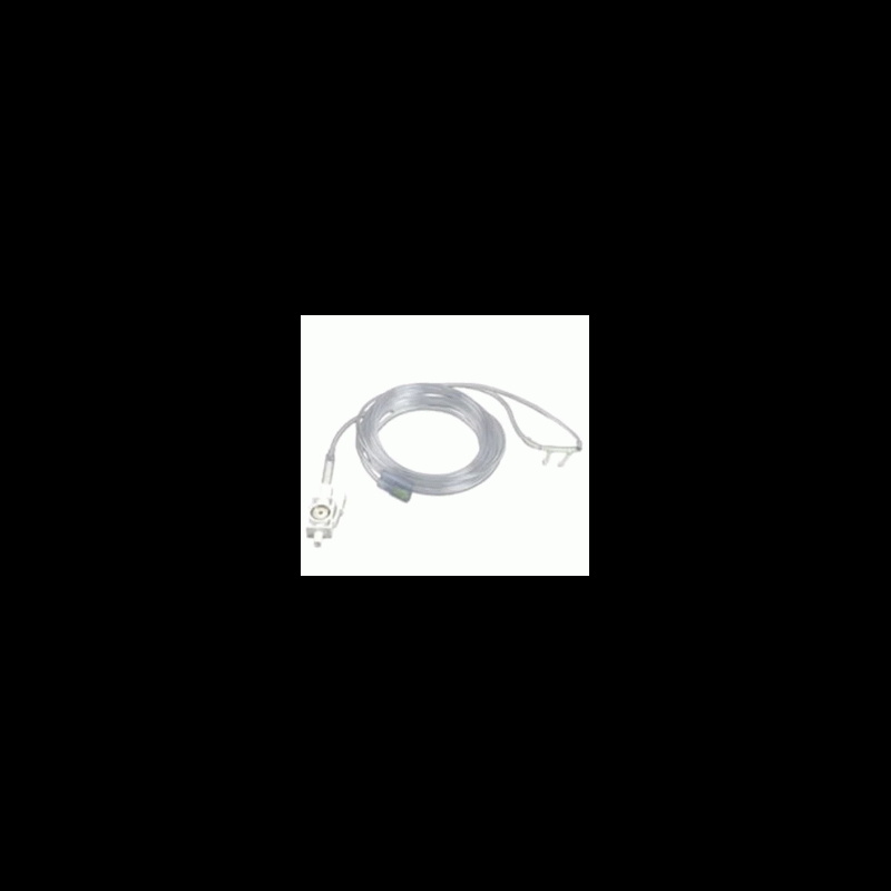 3469ADU-00 Other Adult Nasal CO2 O2 delivery sampling cannula, Respironics Connector 