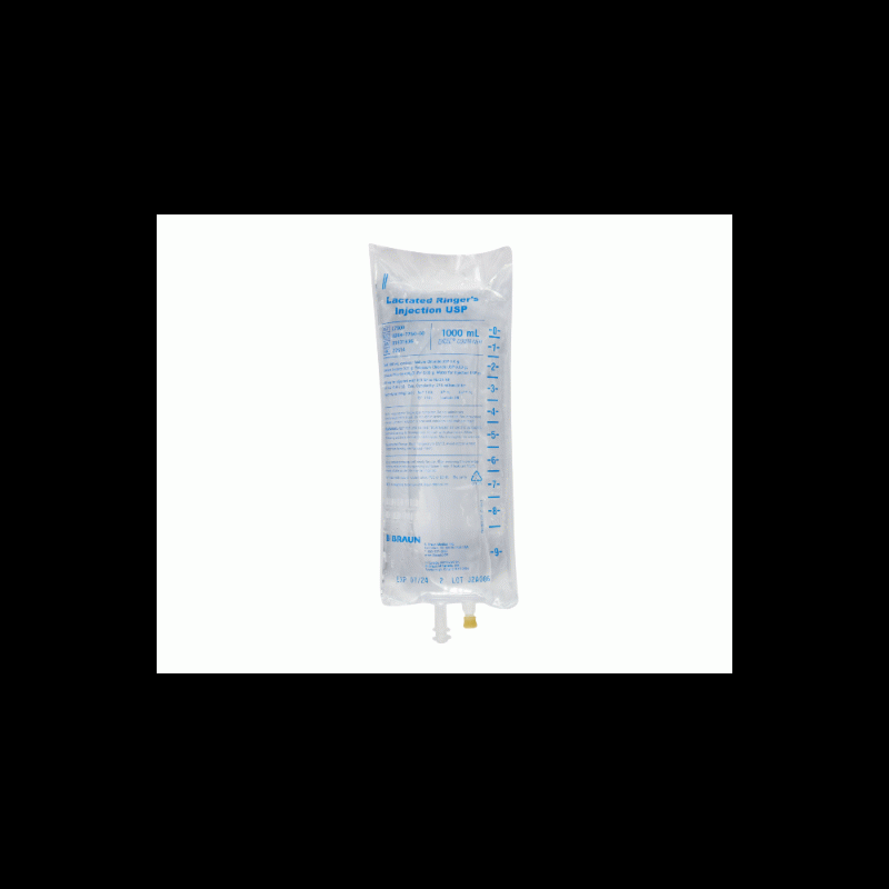 L7500 B Braun Lactated Ringer's Solution IV Solution  