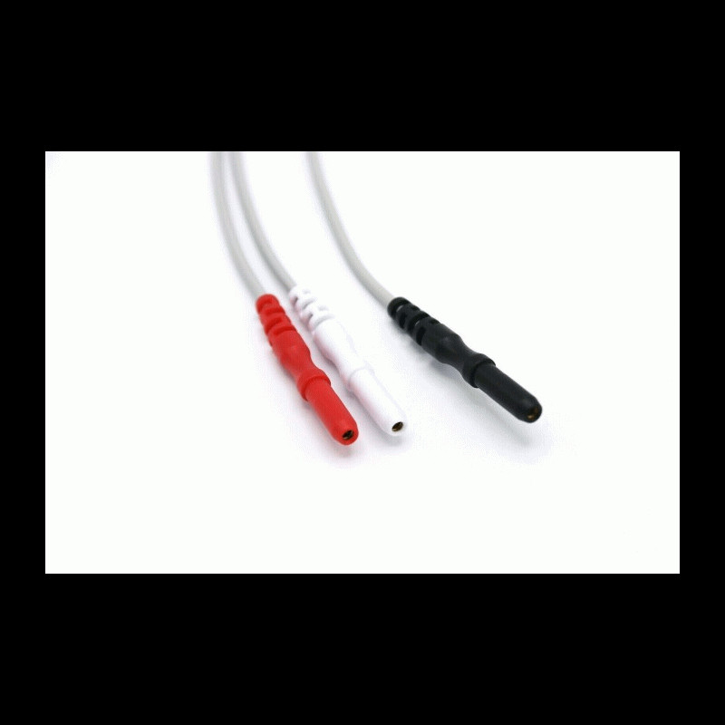 184355411781 Compatible AAMI ECG Leadwires Recorder 3 Leads Grabber GE Marquette