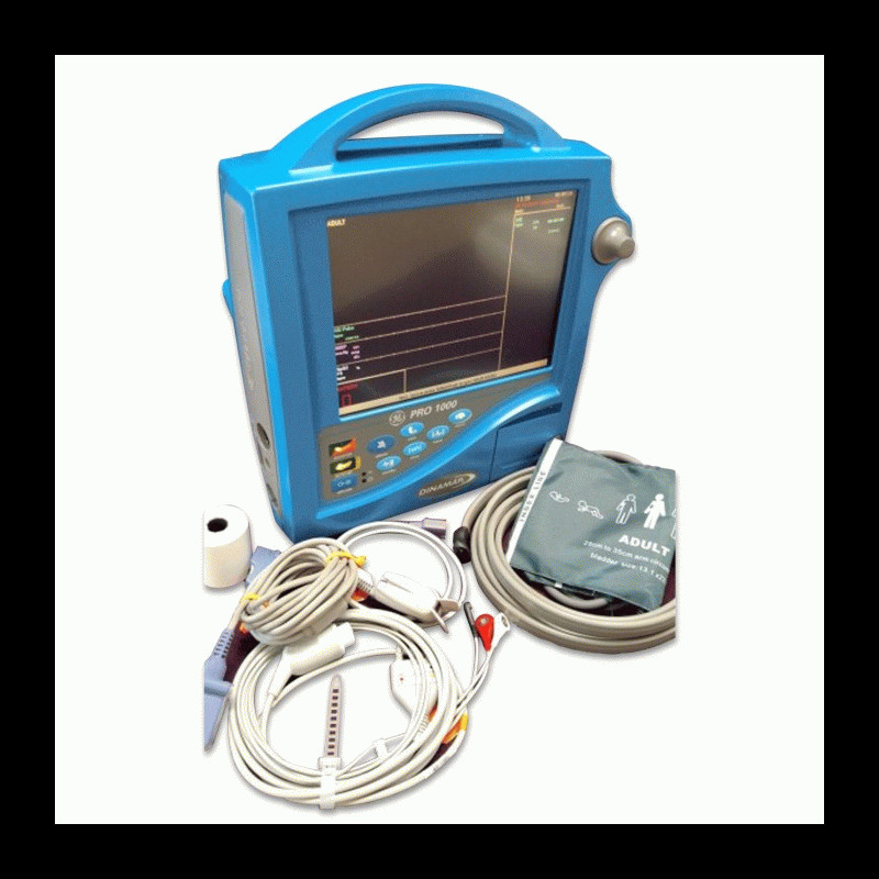 GE Dinamap Pro 1000 3 lead ECG, Nellcor SpO2, NIBP, Printer GE Dinamap Pro 1000 3 lead ECG, Nellcor SpO2, NIBP, Printer