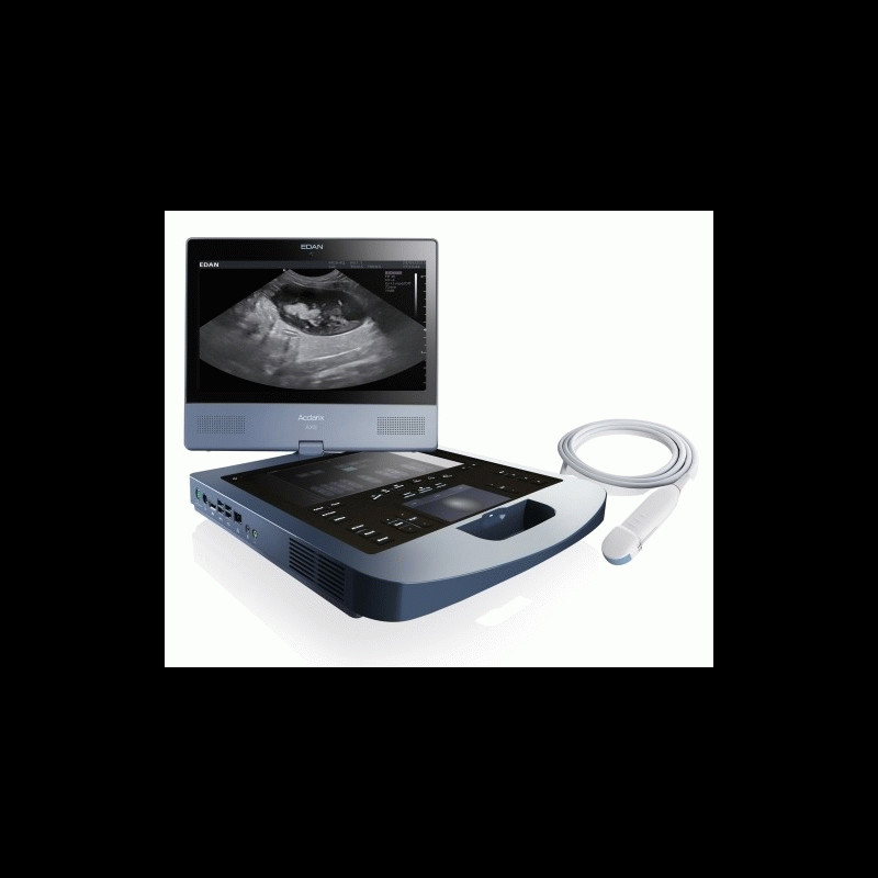 AX7 Edan Acclarix Ultrasound System Swivel Monitor and 128 Channels 