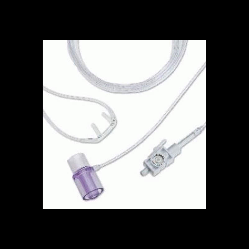 3469 ADU-00 Edan Respironics CO2 /O2 Nasal Cannula  LoFlo ETCO2Side Module