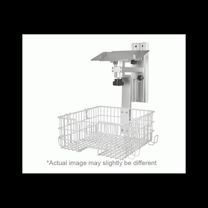 F2.WM Edan Wall Mount upper basket and plate F2