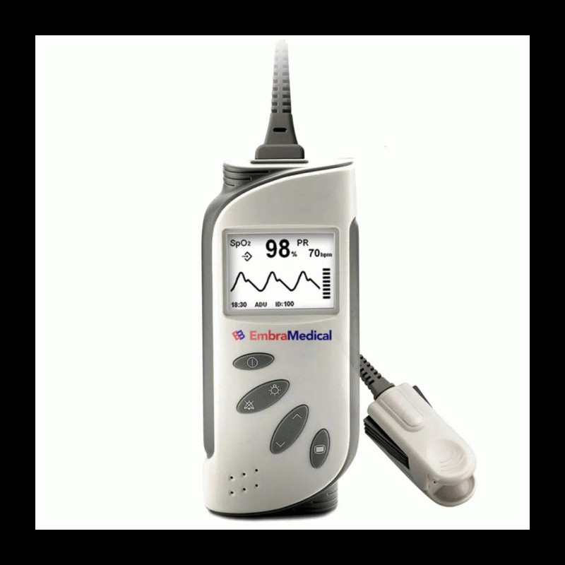 EMBP100B EmbraMedical Hand Held Pulse Oximeter  