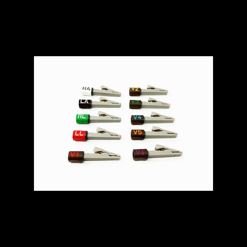 900178-002 GE Connector Adapters Alligator Clip GE EKGs