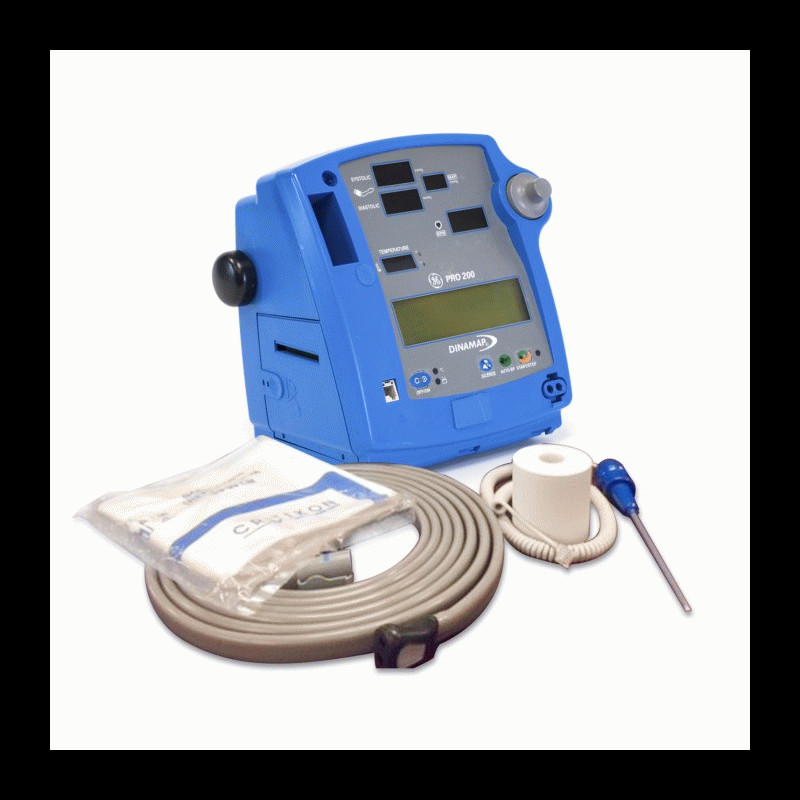  GE Dinamap Pro 200 NIBP, Temp and Printer 