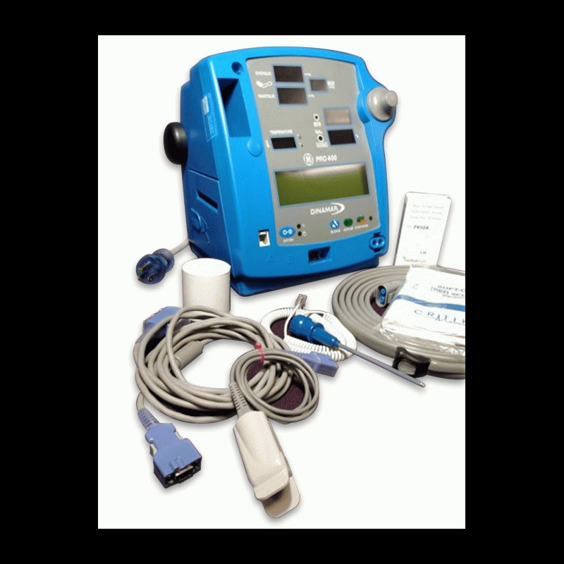 PRO400 GE Dinamap Pro 400 NIBP, SpO2, & Temperature 