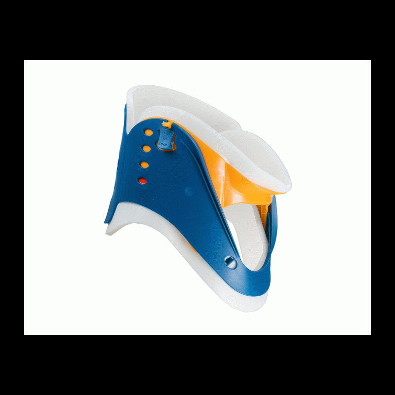 16-980010 McKesson Rigid Cervical Collar Trachea Opening Adjustable Neck Circumference 16-980010 McKesson Rigid Cervical Collar Trachea Opening Adjustable Neck Circumference
