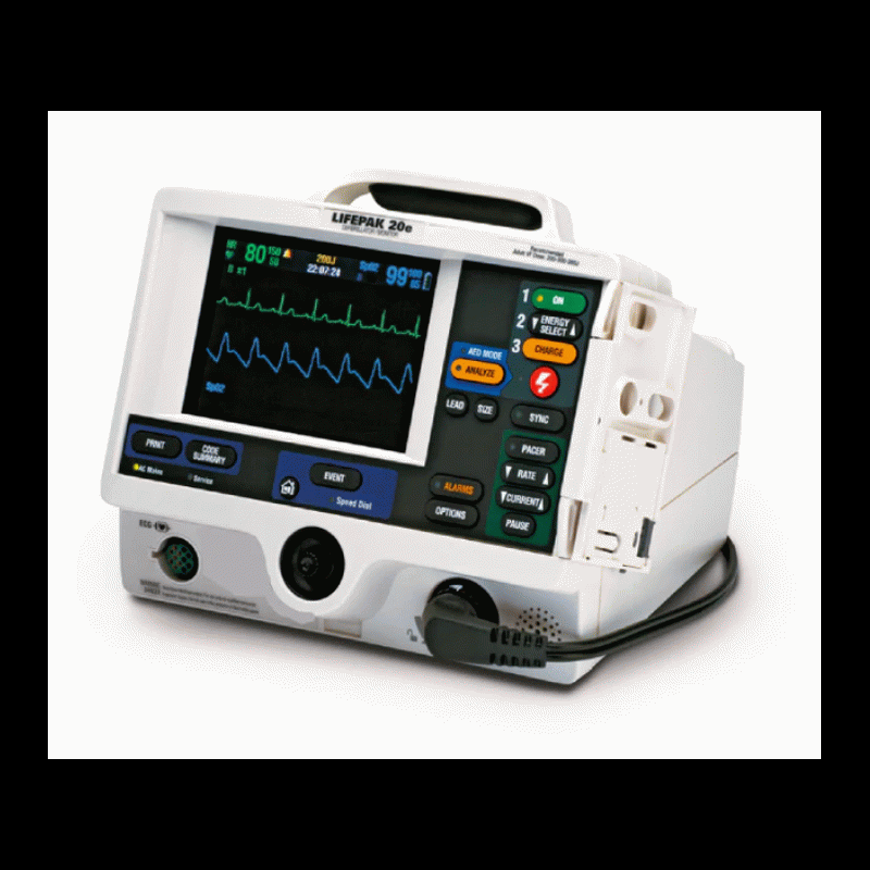 70507-000080 Stryker Physio Control LIFEPAK 20e 3/5 Lead, AED, Pacing 70507-000080 Stryker Physio Control LIFEPAK 20e 3/5 Lead, AED, Pacing