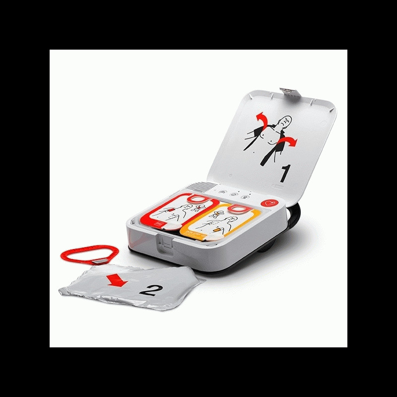 99512-001262 Stryker Physio Control LIFEPAK CR2 AED Semi-automatic AHA voice prompt 