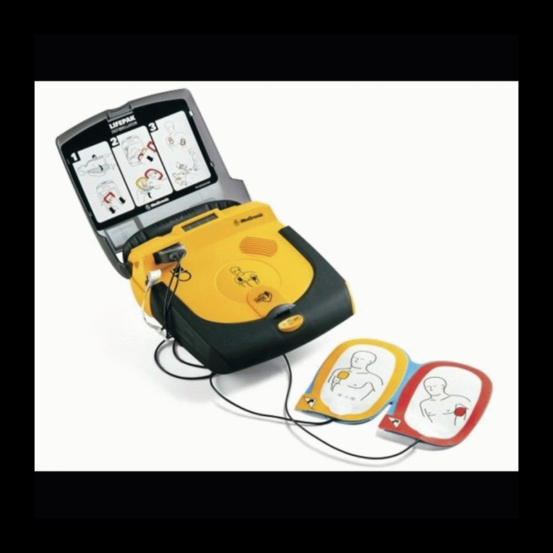 CRPlus Stryker Physio Control LIFEPAK CR Plus AED Fully Automatic Voice Prompts 
