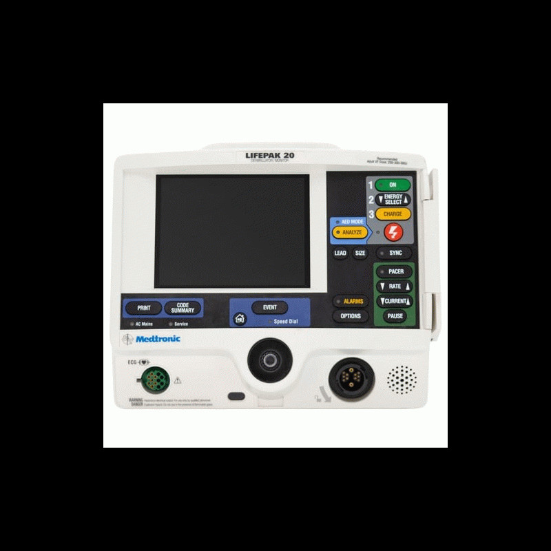 Stryker Physio Control Lifepak 20 3 Lead, AED, Pacing Stryker Physio Control Lifepak 20 3 Lead, AED, Pacing