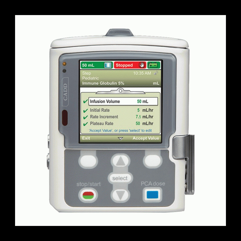 Smiths Medex Cadd Solis 2120 Infusion Pump Solis2120 Ambulatory