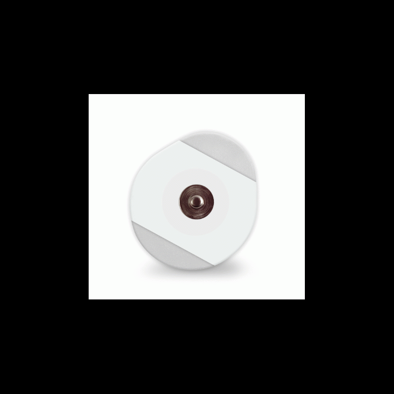 Z05SG-5  Snap ECG Electrode Polyethylene Foam and Conductive Solid Gel 