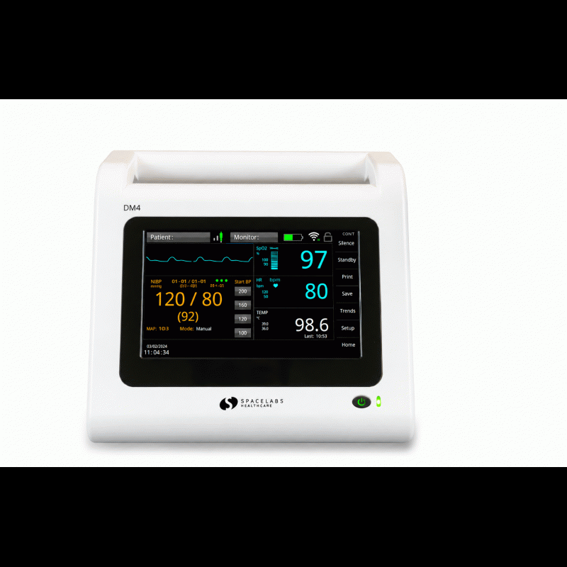 91331 Spacelabs DM4 Vital Signs Monitor NIBP & SpO2 