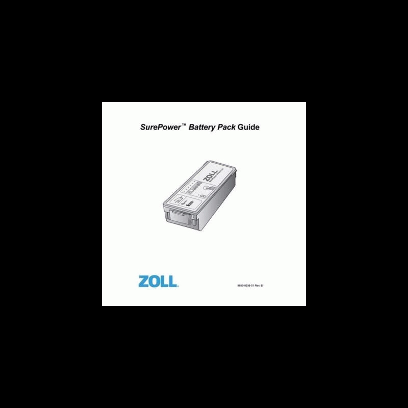 Zoll Operators Manual 9650053601 Manuals AED Accessories