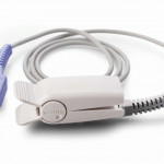 Edan Nellcor Reusable DS-100A OxiMax SpO2 Sensor with Finger Sensor 01. ...