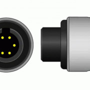 CAS Medical Compatible ECG One Piece Cable With 3 Leads Grabber IEC Standard - E - Foto 11