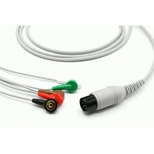 AAMI ECG EKG Cable 6 Pin New