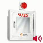 50-00395-30 Zoll AED Wall Cabinet Alarm & Strobe Light, Semi Recessed 