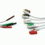 184355405736 Compatible AAMI ECG 5 Lead Leadwires Grabber GE Marquette