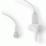 14242-28 ICU Medical Clave Y-Site Plum Set, DEHP Free  