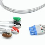  Philips Compatible ECG Leadwire 5 Leads Grabber 